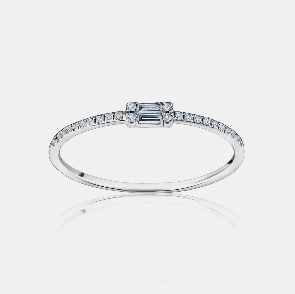 14K White Gold