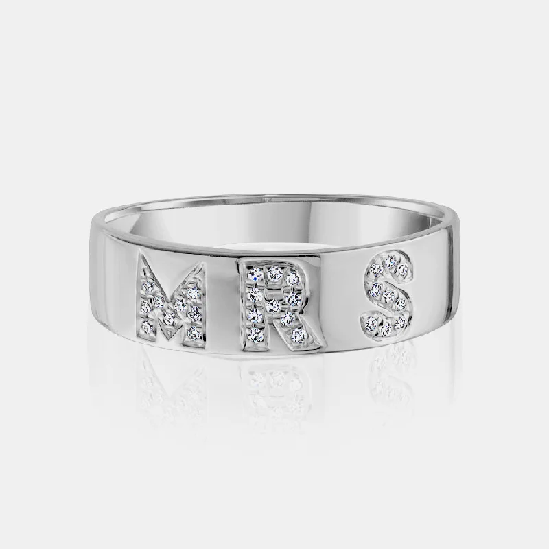 14K White Gold