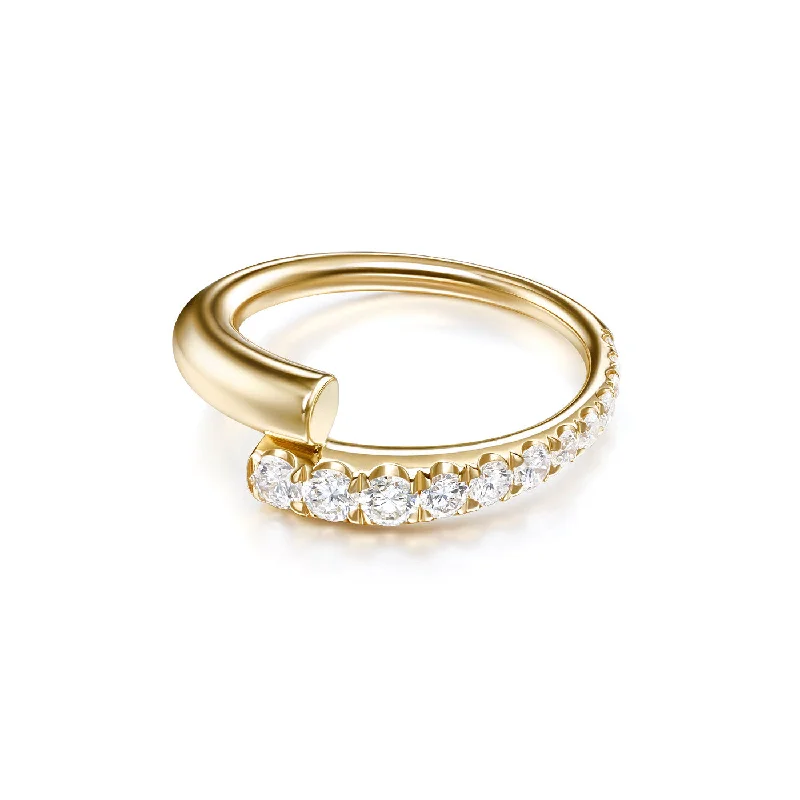 LOLA RING (Partial Diamond)