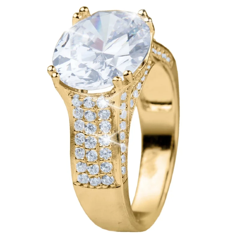 Geneva Ladies Gold Ring