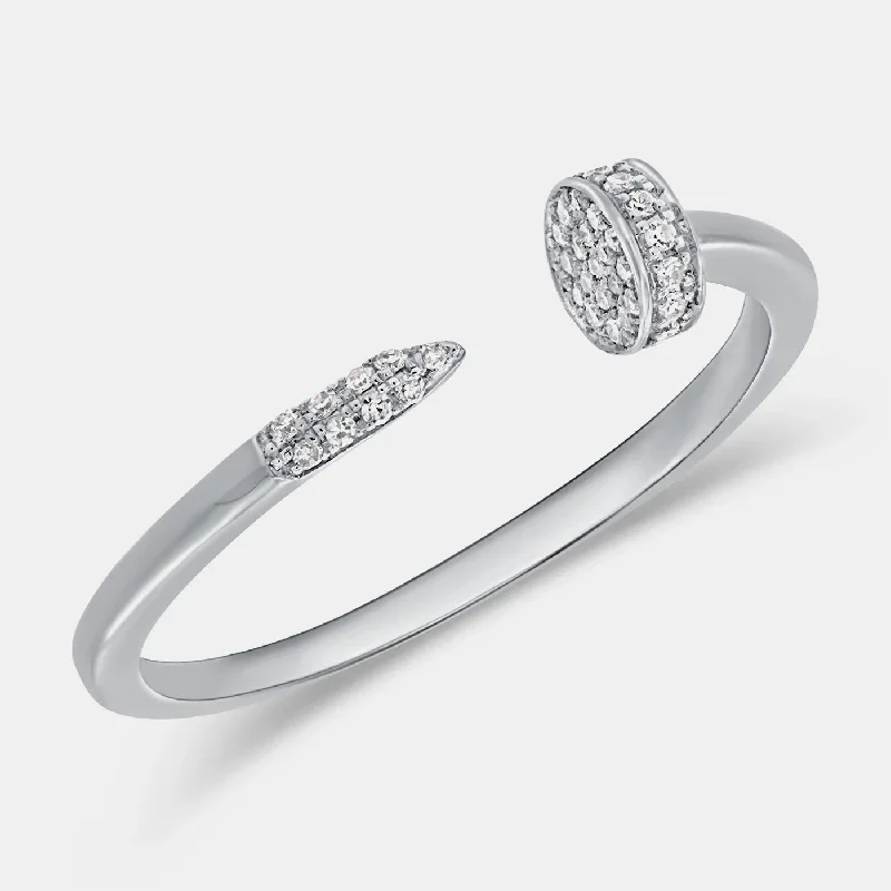 14K White Gold