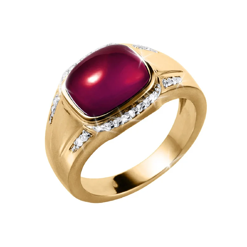 Garnet Beam Ring