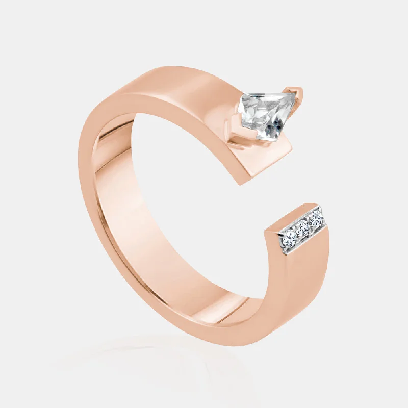 14K Rose gold