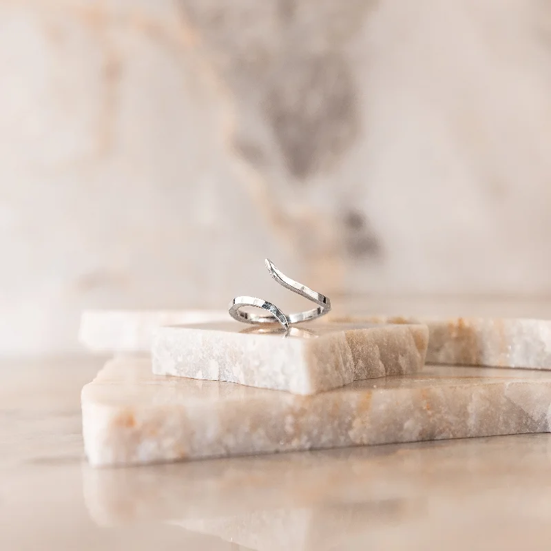 Daphne Sterling Silver Adjustable Ring