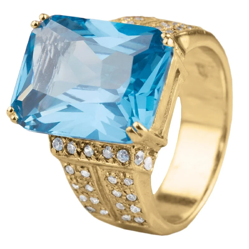 Connoisseur Blue Ring