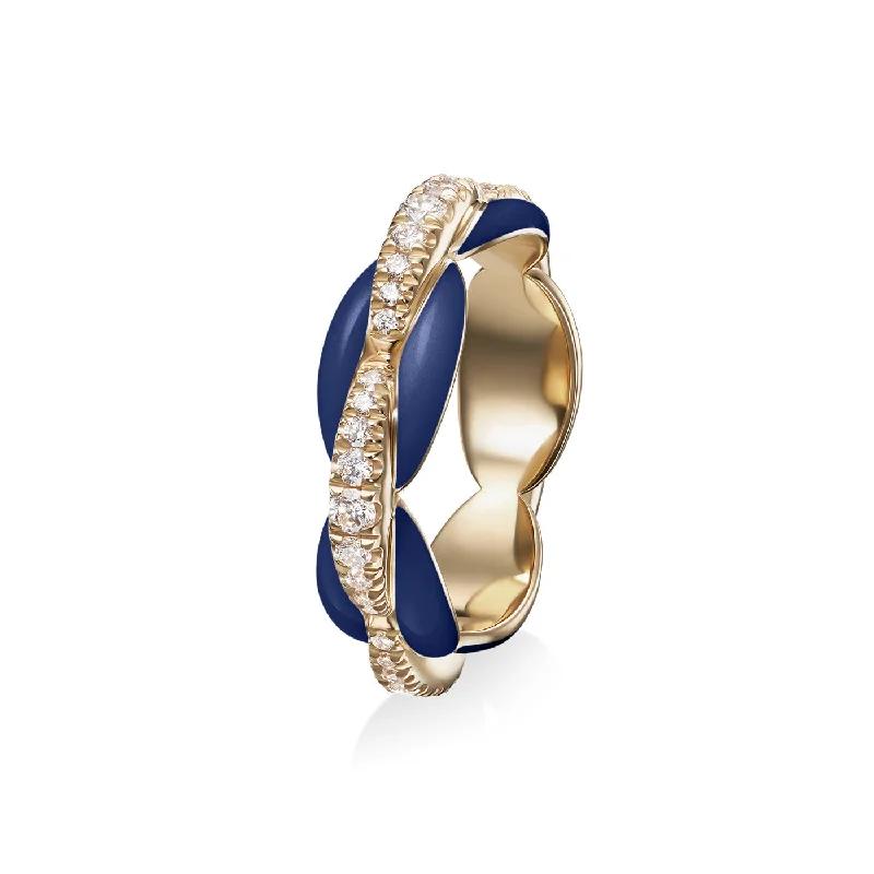 Navy / Yellow Gold