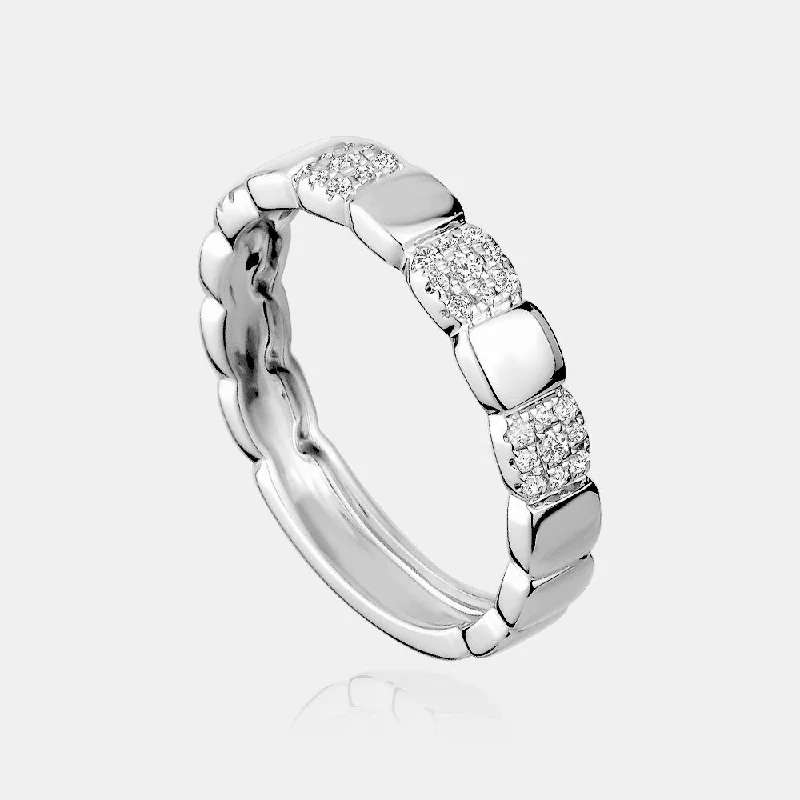 14K White Gold