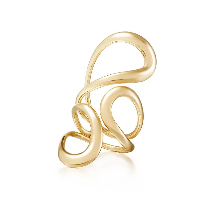 ARIA JANE RING Large (Gold)