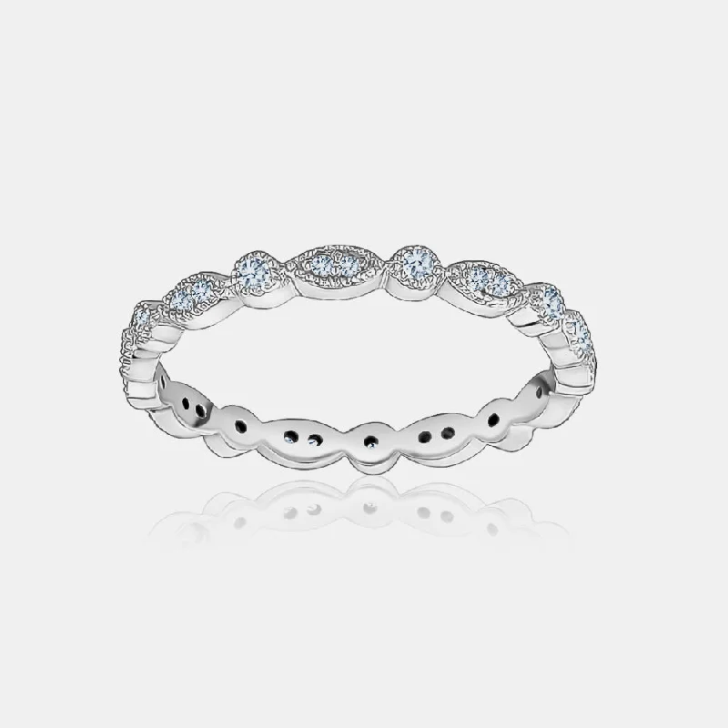 14K White Gold