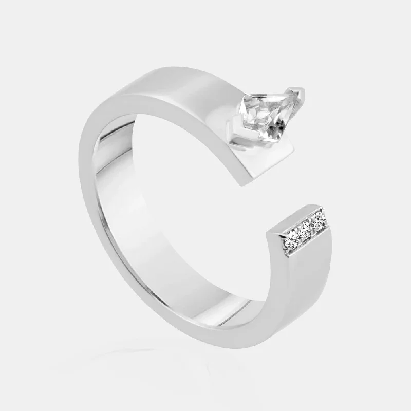 14K White Gold