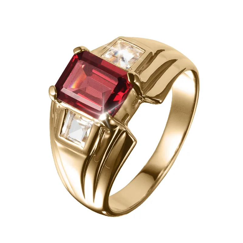 Garnet Legacy Men's Ring