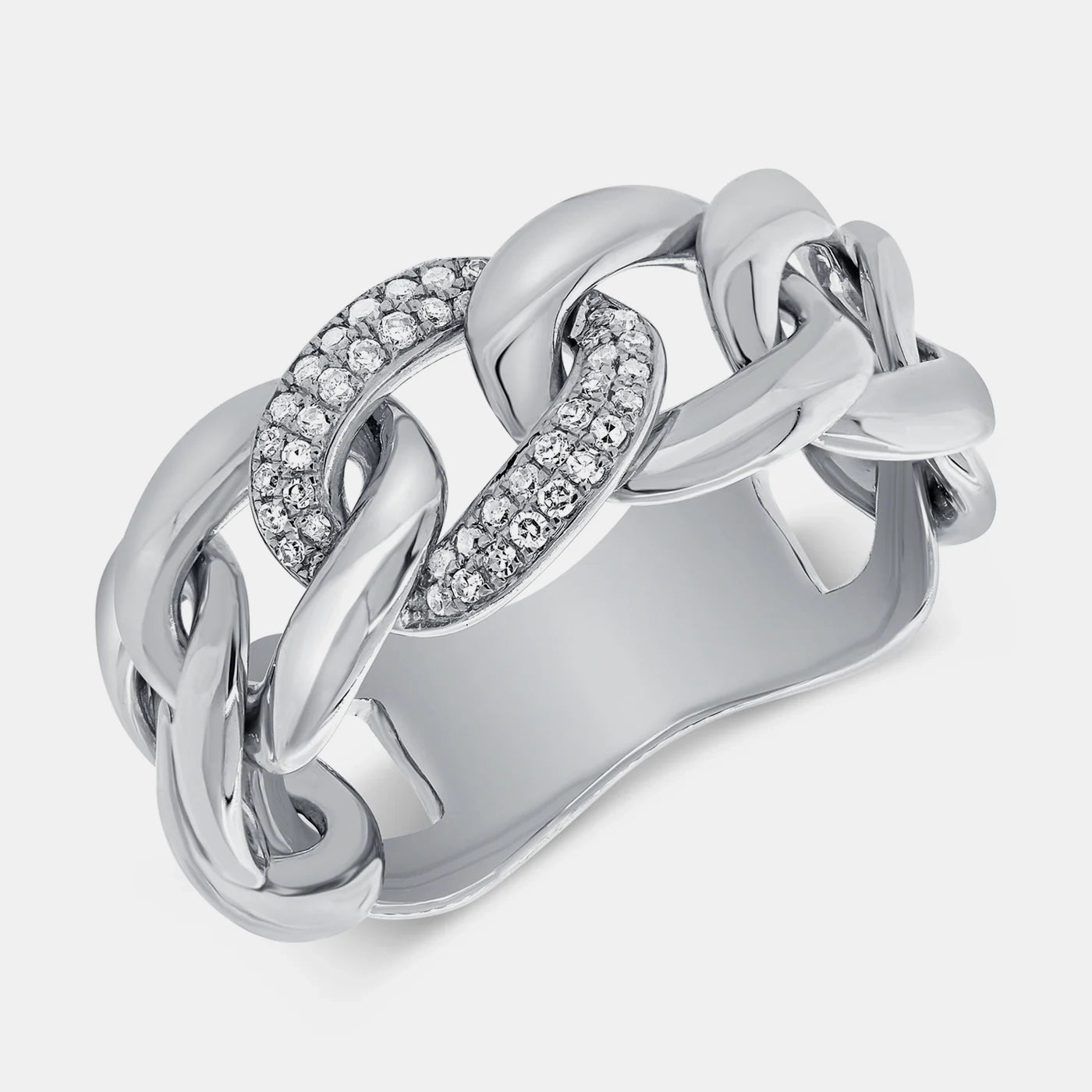 14K White Gold