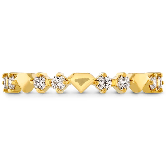 Hearts On Fire Behati Bold Shapes Diamond Band