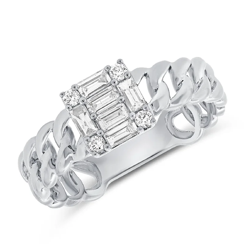 14K White Gold