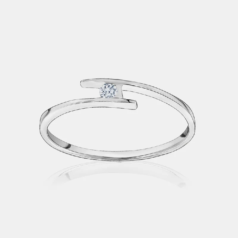 14K White Gold