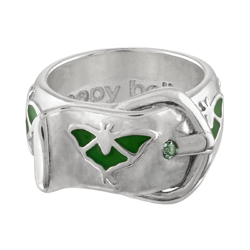 Luna Moth Ring