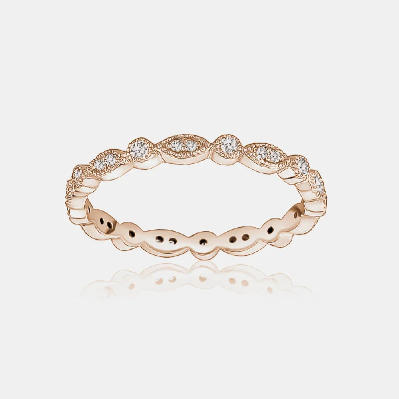 14K Rose Gold