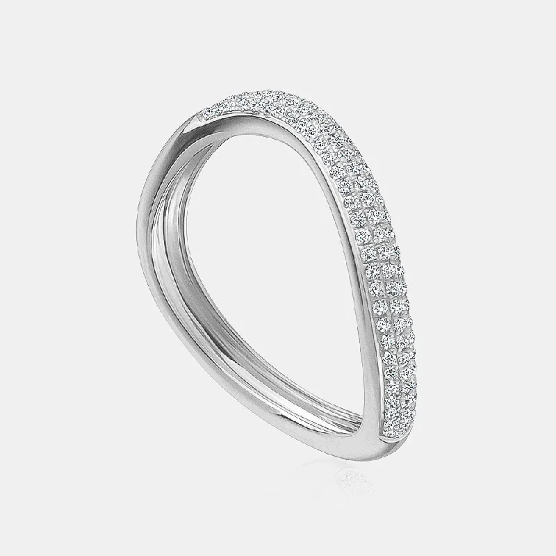 14K White Gold