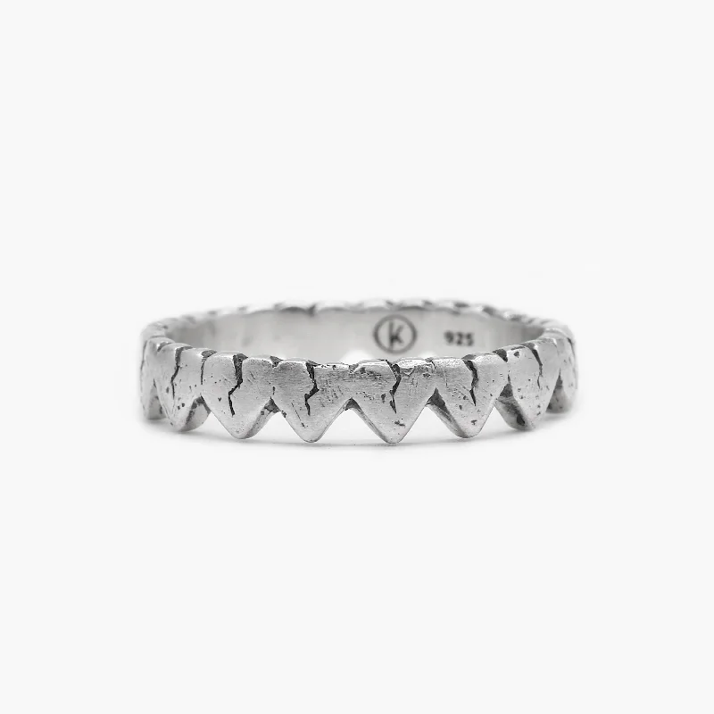 Heartbreak Sterling Silver Ring